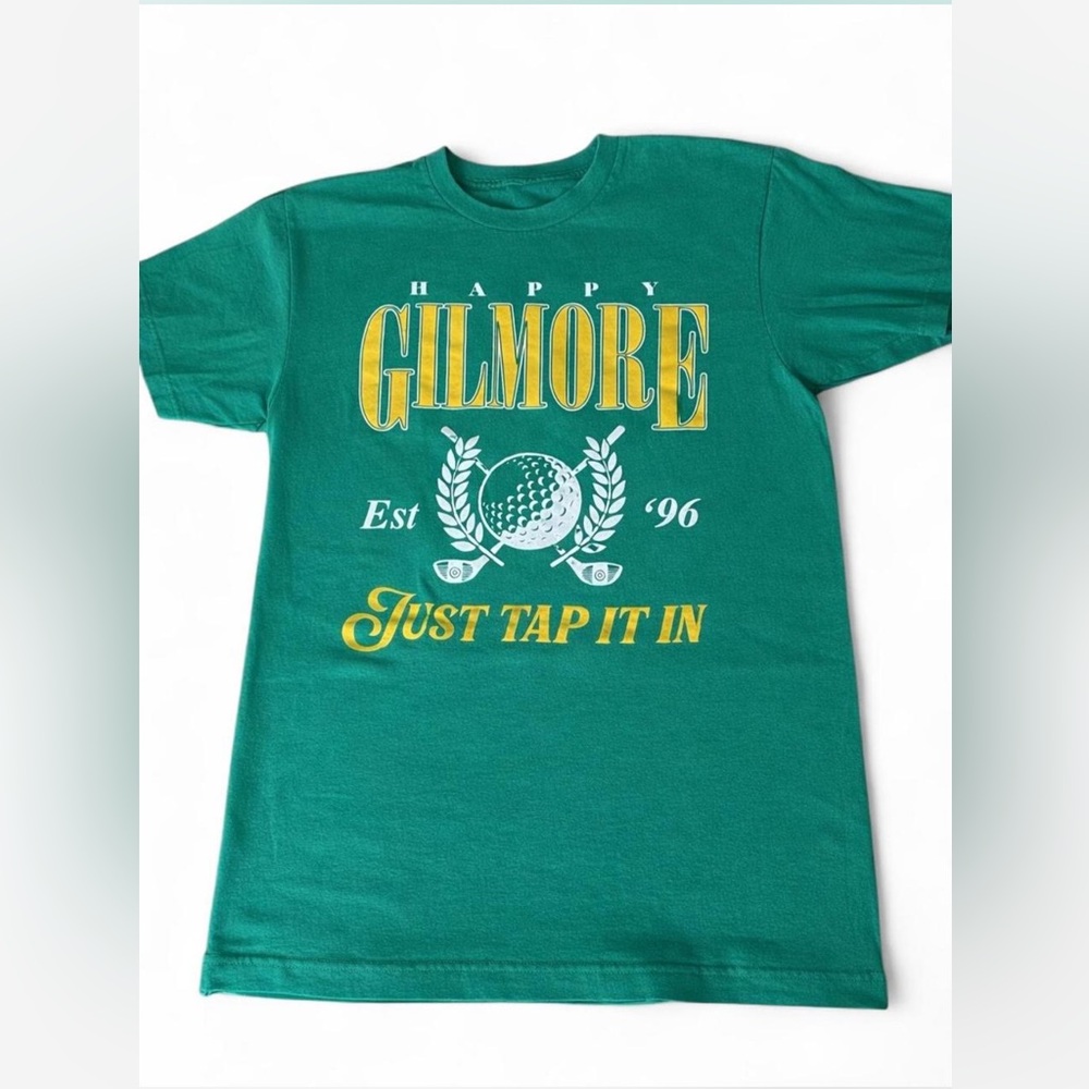 Green Happy Gilmore Graphic Tee